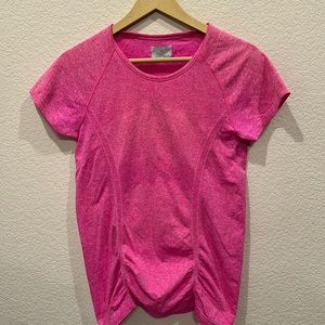 Athleta short sleeve tee. Hot Pink